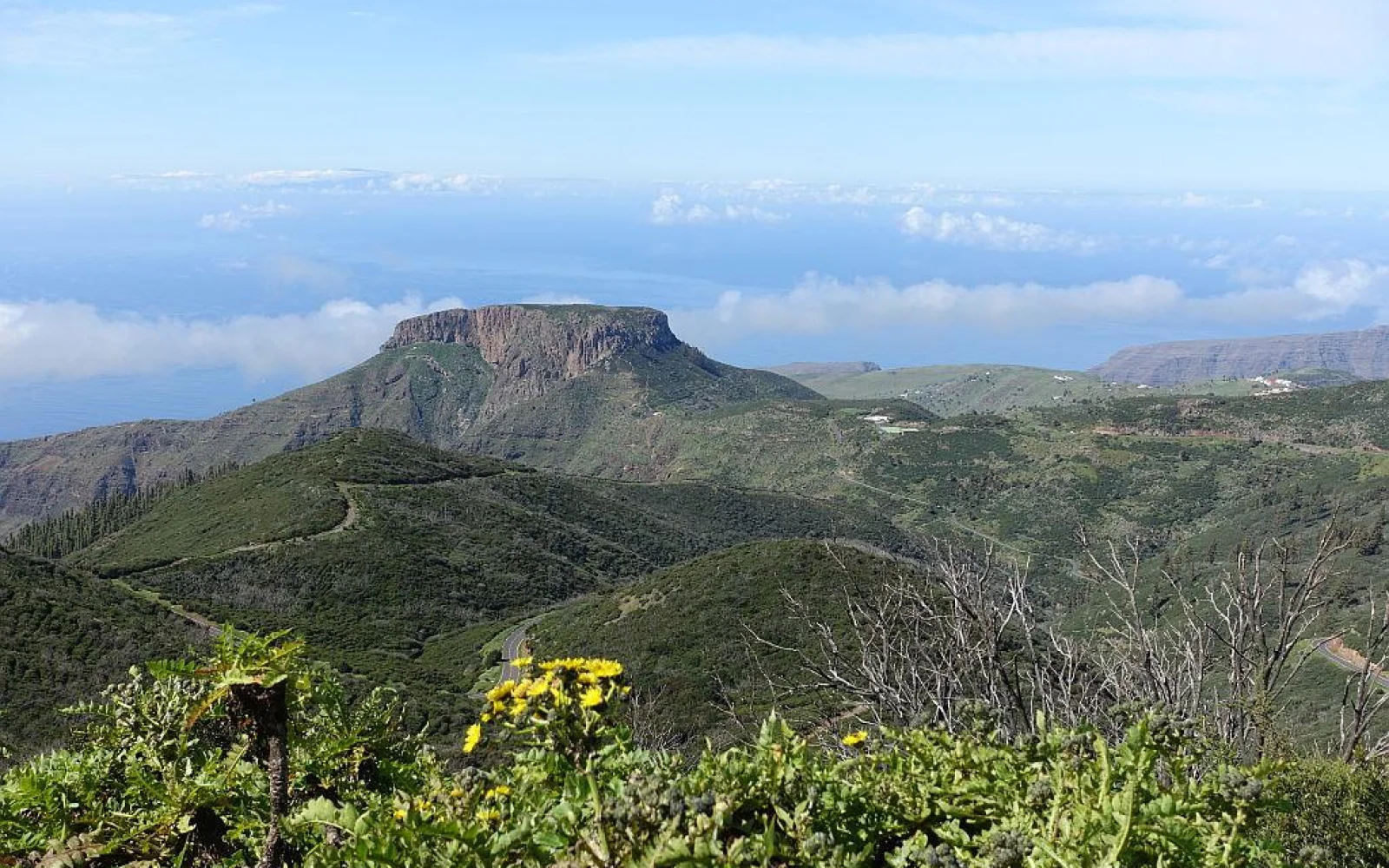 Der Tafelberg Fortaleza, das Wahrzeichen von La Gomera (Foto: S. Heitmann)