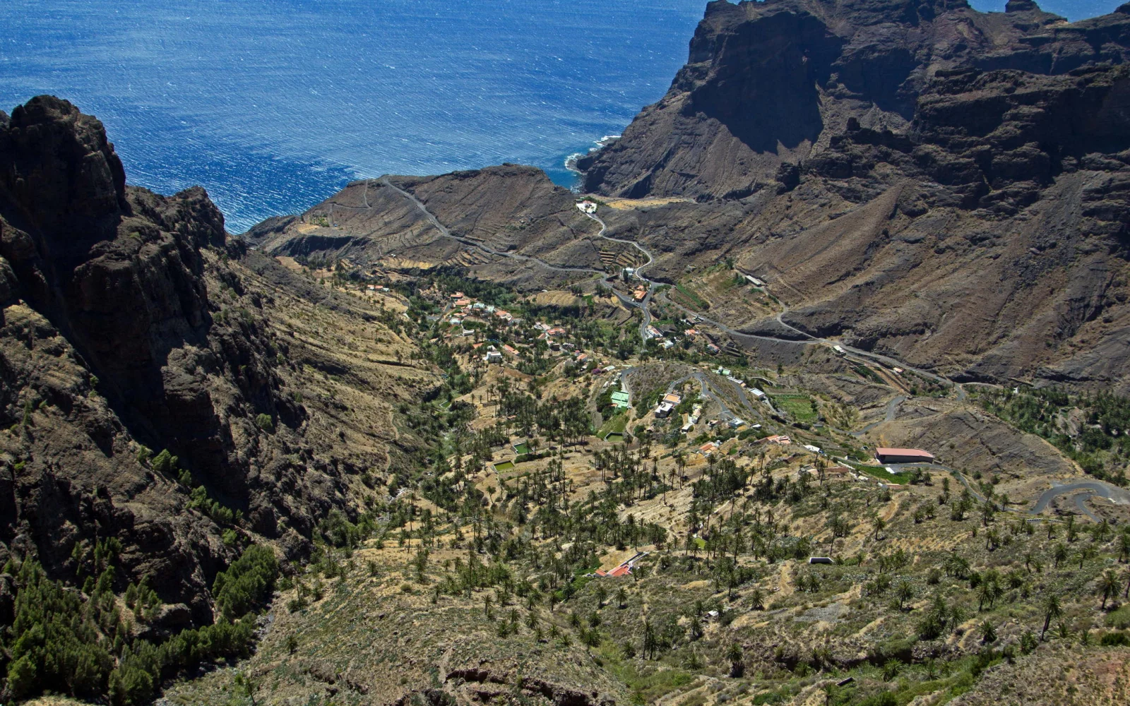 Panoramawanderung in die Täler von Taguluche und Alojera