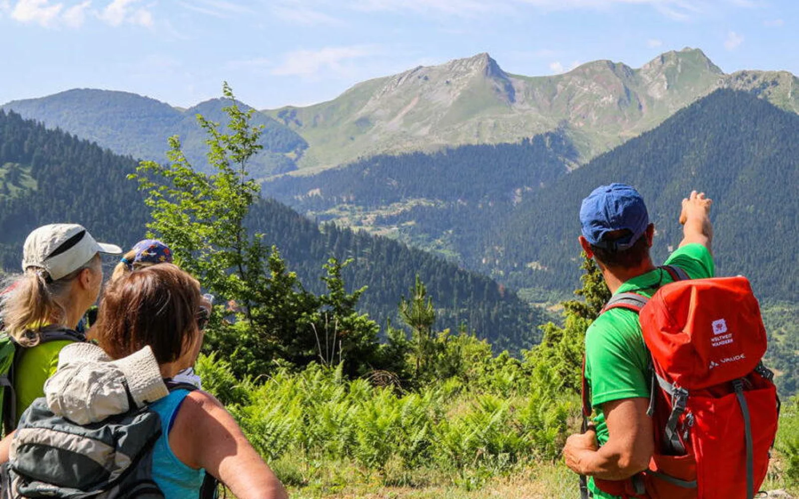 Der Reiseleiter Lefteris kennt das Epirus-Gebirge in- und auswendig
