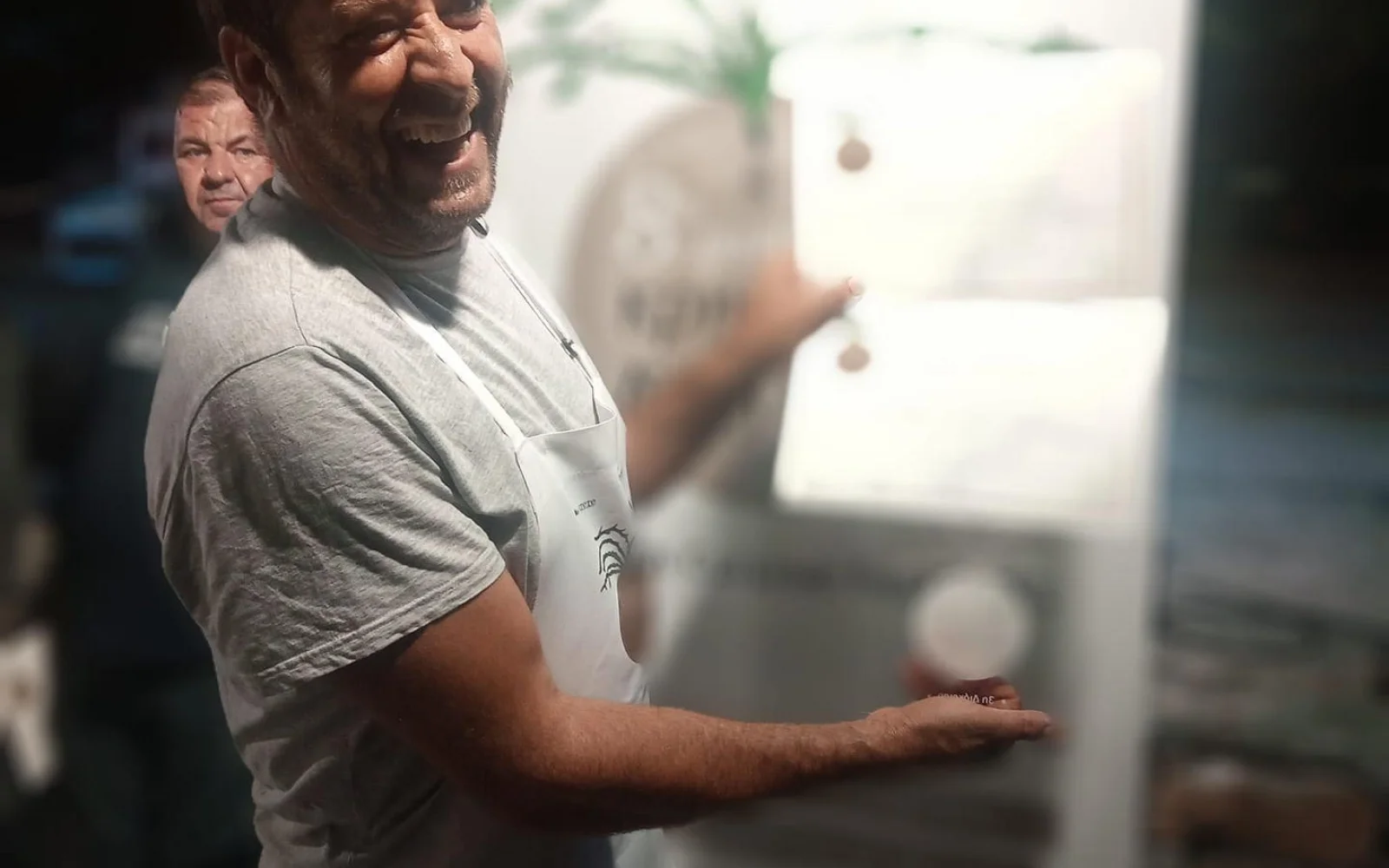 ...diese Linsen waren die Basis für ein sehr einfaches aber sehr schmackhaftes Gericht von Manolis, womit er an einem gastronomischen Festival teilnahm und gewann! 