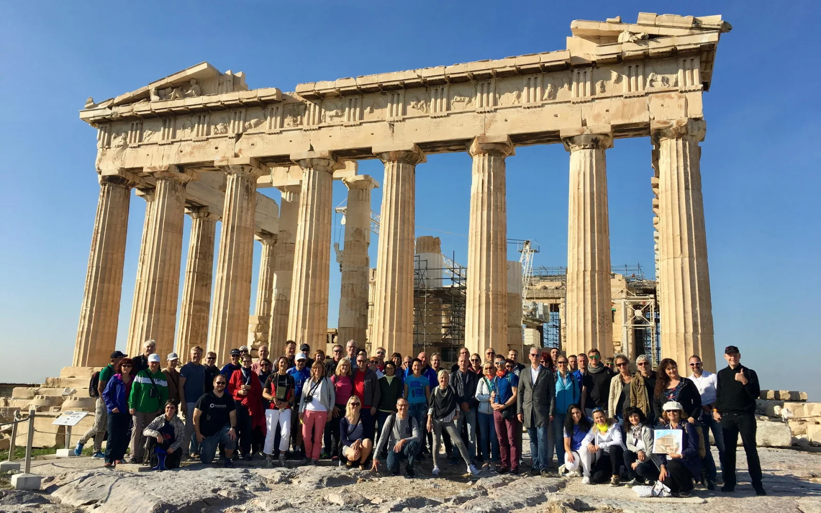 Der Abschluss unserer Stadttour ist die Akropolis - DAS Wahrzeichen Athens