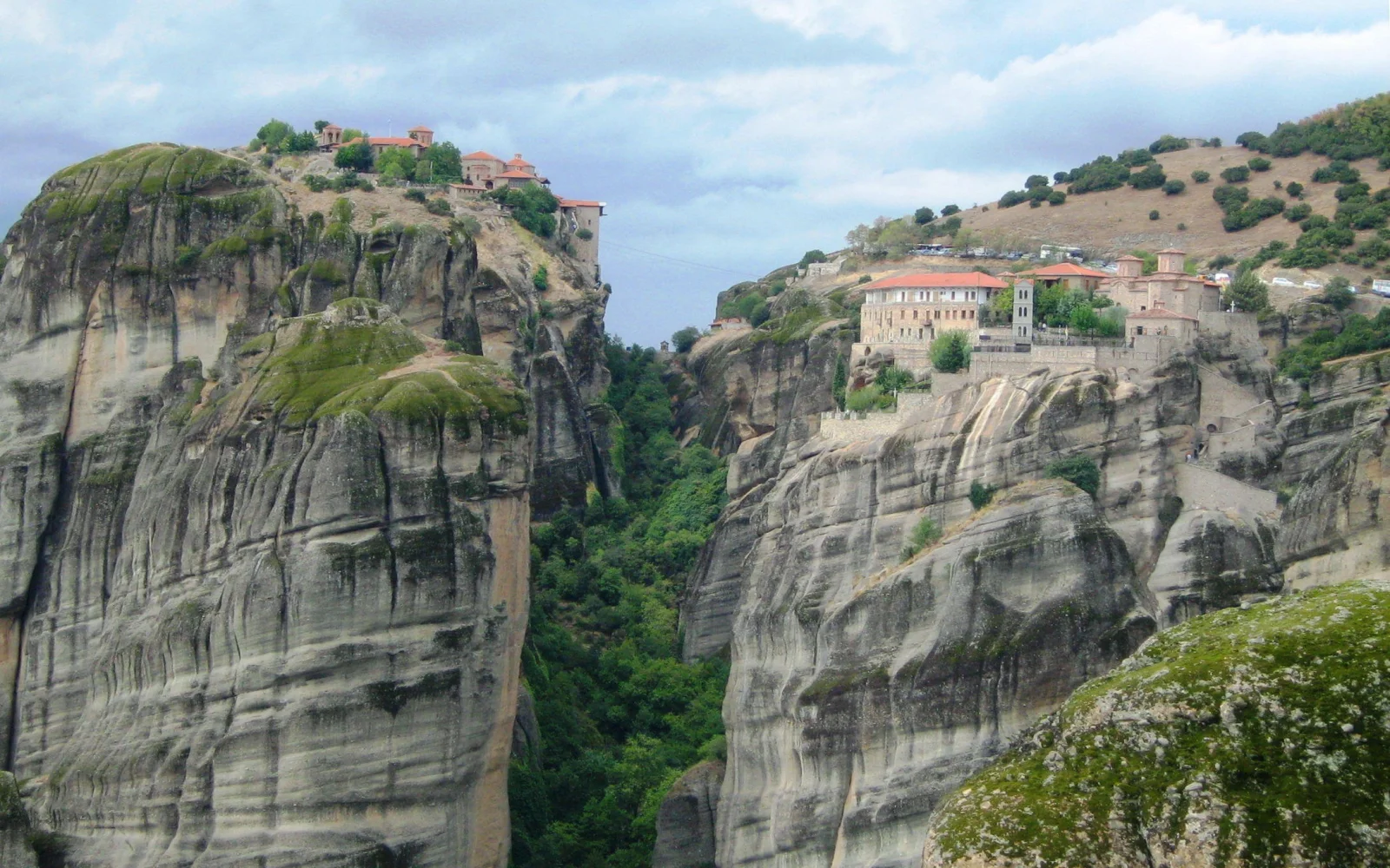 Die berühmten Meteora-Klöster stehen ebenfalls auf dem Programm