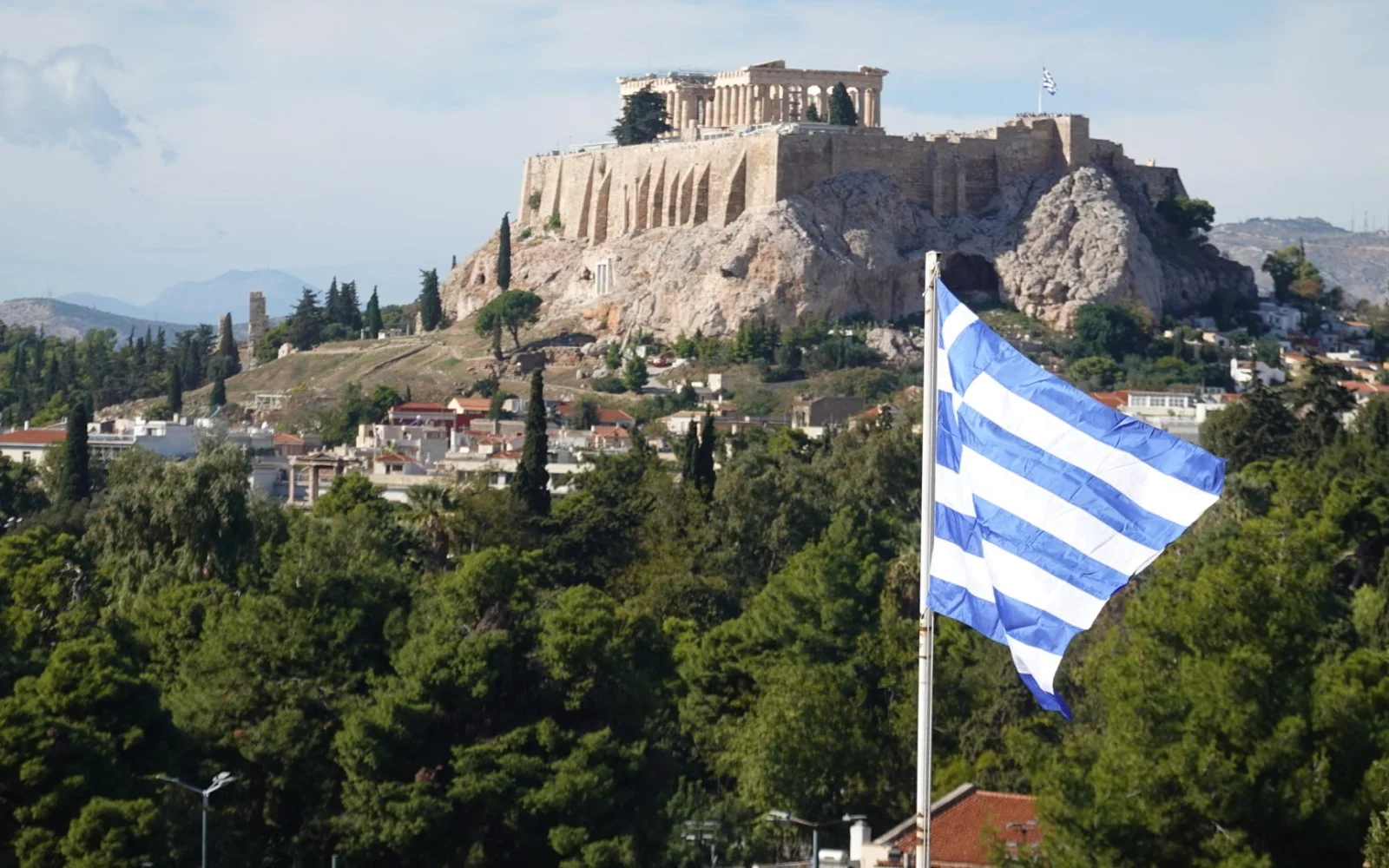 Das geschichtsträchtige Athen wird unter Führung erkundet