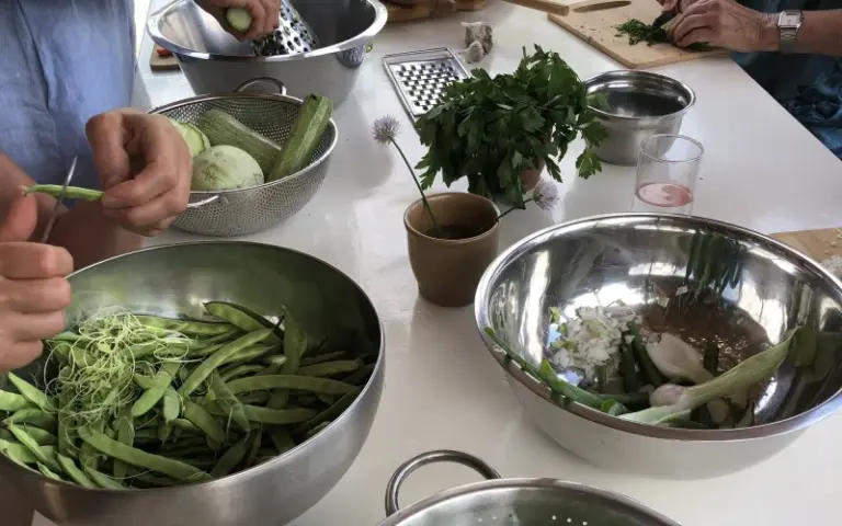 Natürliche Ernährung – Kochen mit Angela im Happy Garden