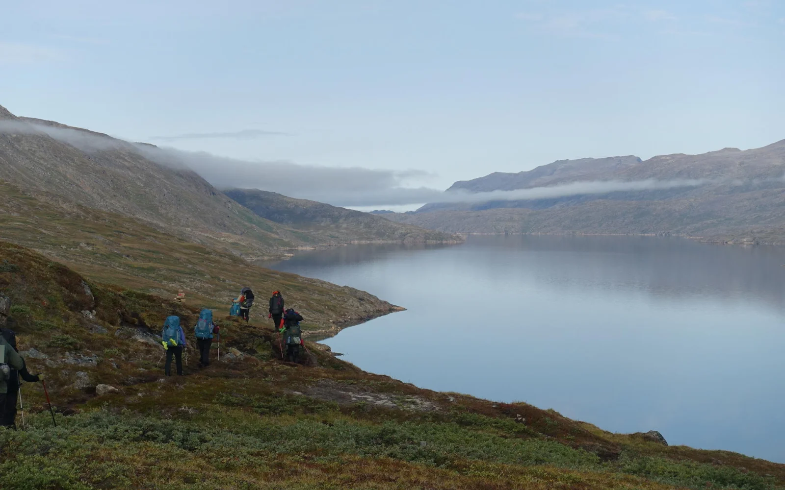 Nach 10 Trekkingtagen erreichen Sie das Polarmeer bei Sisimiut.
