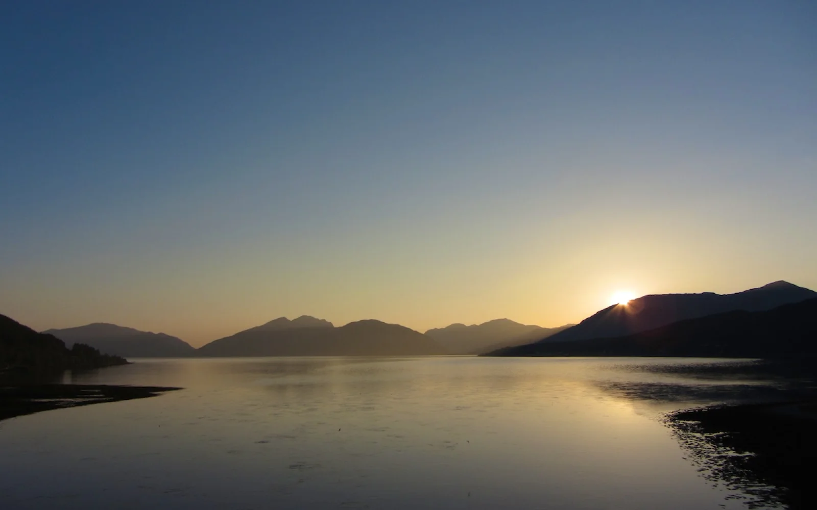 Auch das ist Schottland – Loch Leven bei Sonnenuntergang