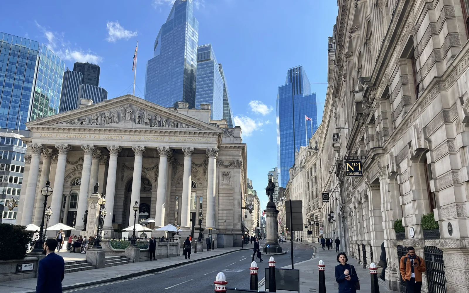 In London verschmelzen jahrhundertealte Bauwerke mit moderner Architektur