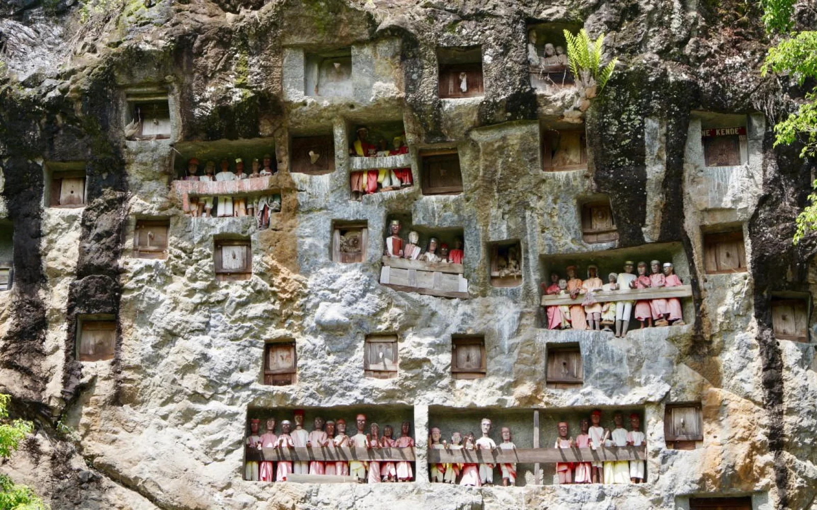 Felsengräber – die Toraja pflegen einen äußerst speziellen Ahnenkult