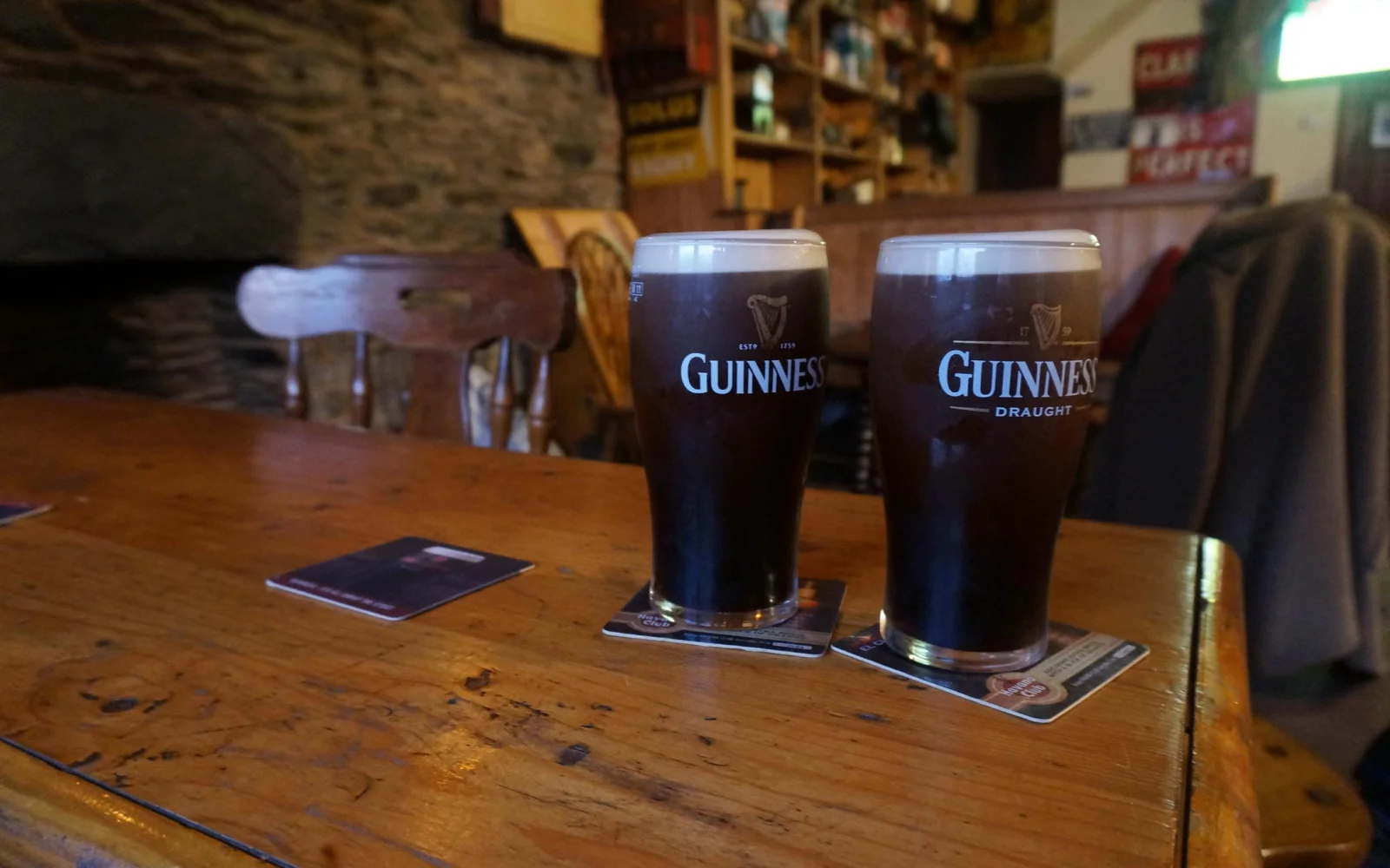 Fußläufig zum Zentrum in Clifden laden zahlreiche Pubs zum abendlichen Besuch ein. Hier erleben Sie Irland Pur! 