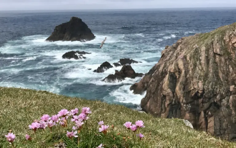 Malerische Steilklippen am Erris Head auf der Mullet Halbinsel