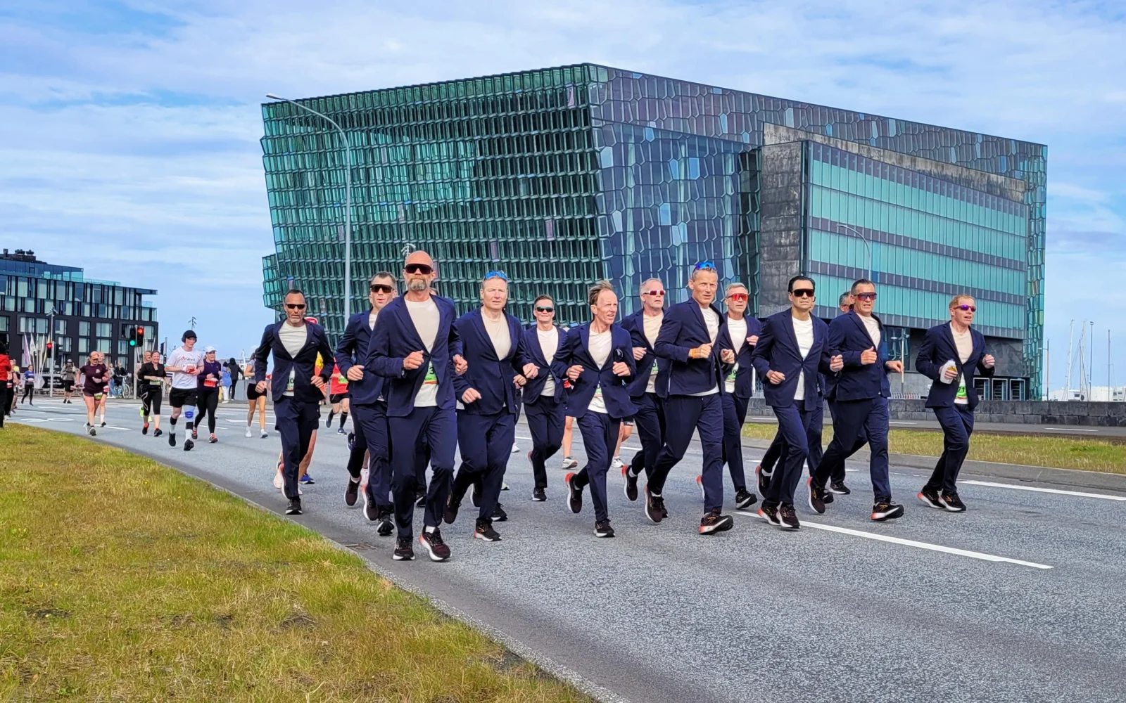 Für viele Isländer ist der Marathon ein Feiertag, entsprechend die Kleidung