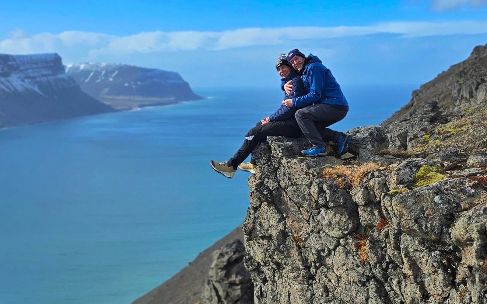 Reiseleiterduo in luftigen Höhen - Rico & Tino werden euch bestens betreuen