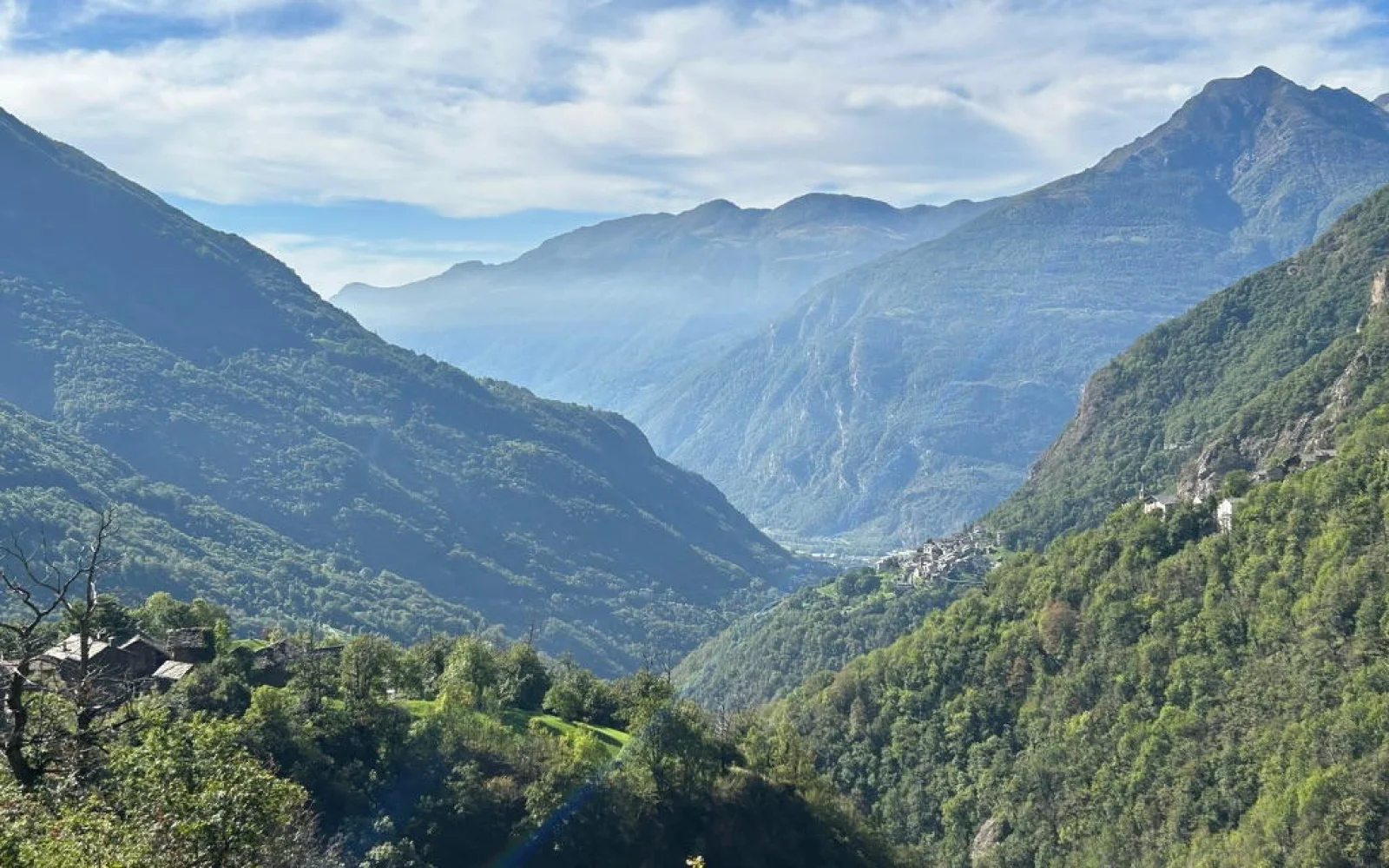 Während Ihrer Wanderungen sind Sie mit leichtem Tagesgepäck unterwegs