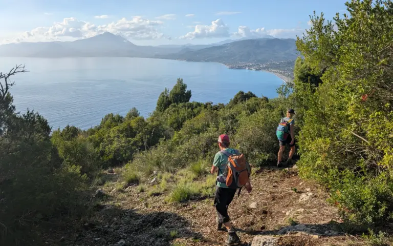 Wanderungen mit Meerblick sind im Cilento an der Tagesordnung