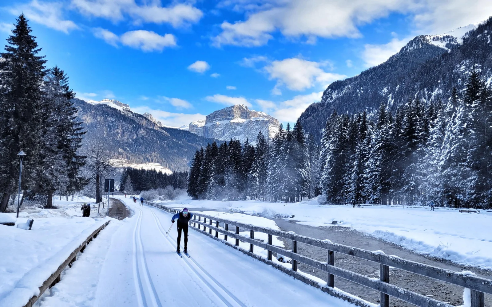 Den Tag vor dem Lauf nutzen wir zum Training auf der Originalstrecke
