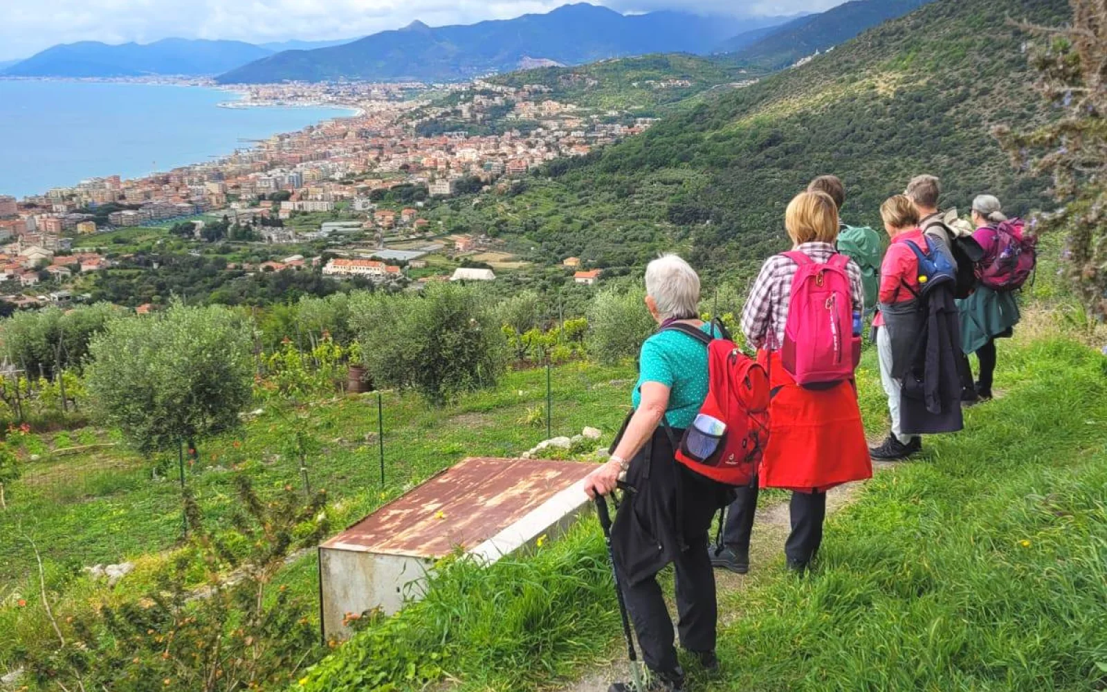 Wanderungen mit Meerblick