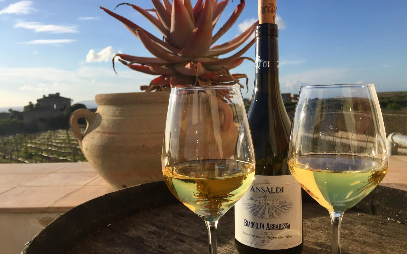 Die letzten zwei Tage verbringen Sie in einem historisches Landgut inmitten von Weinbergen in Marsala.