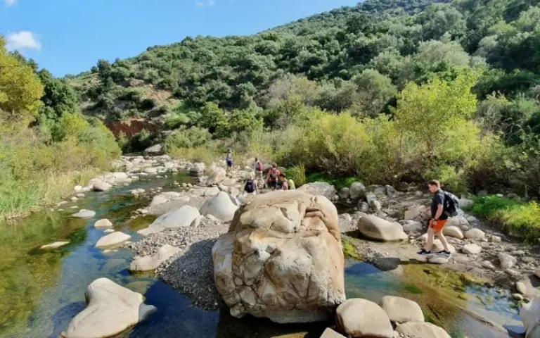 Flusswanderung durch die unberührte Tiberio-Schlucht