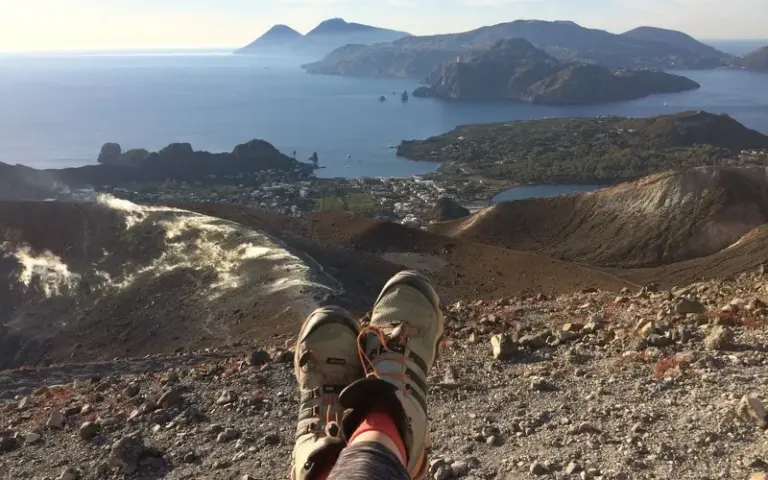 Fahrt nach Vulcano und Aufstieg zum Gran Cratere 