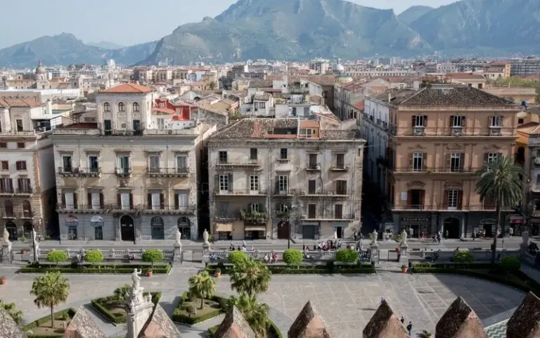 Ankunft in Palermo