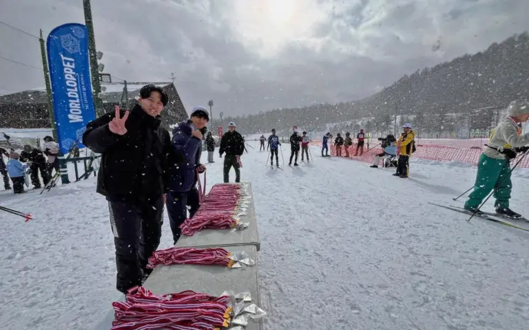 Herzlich willkommen beim Sapporo Skimarahon in Japan!