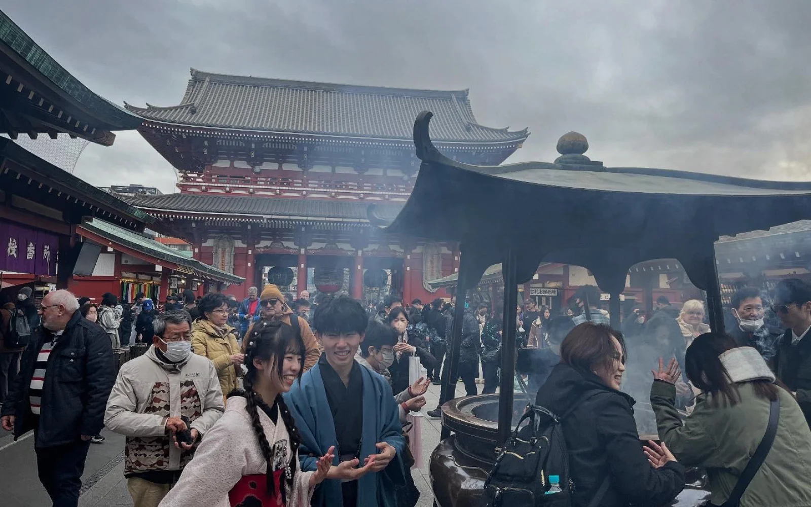 In Tokio besuchen wir u.a. traditionelle Tempel