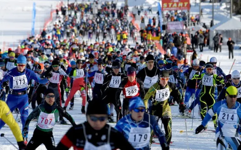 Sapporo Skimarathon Wettkampftag 50 km und 25 km FT