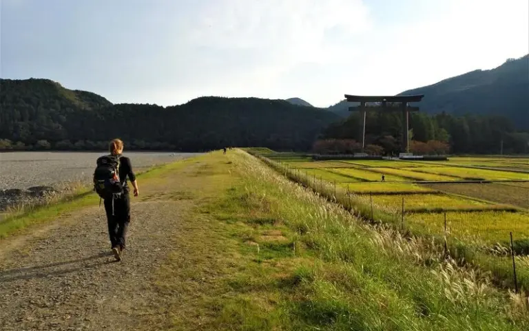 Zweite Wanderetappe auf dem Pilgerweg Kumano Kodo