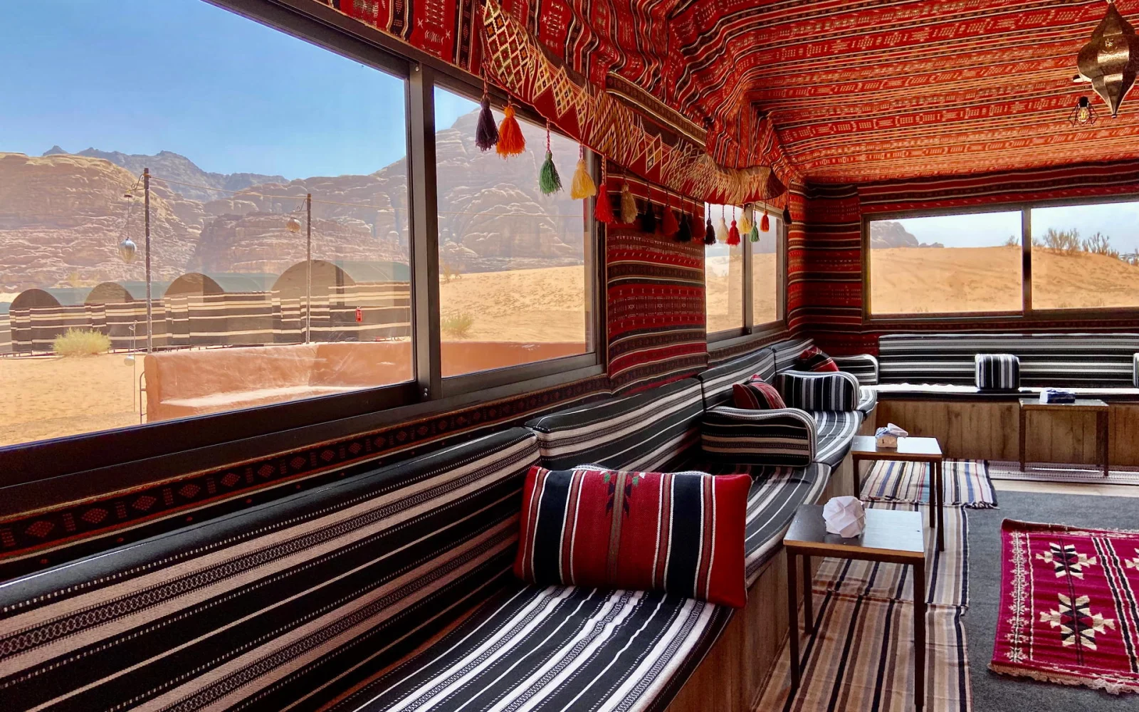 In Ihrem Camp in Wadi Rum können Sie die Seele baumeln lassen