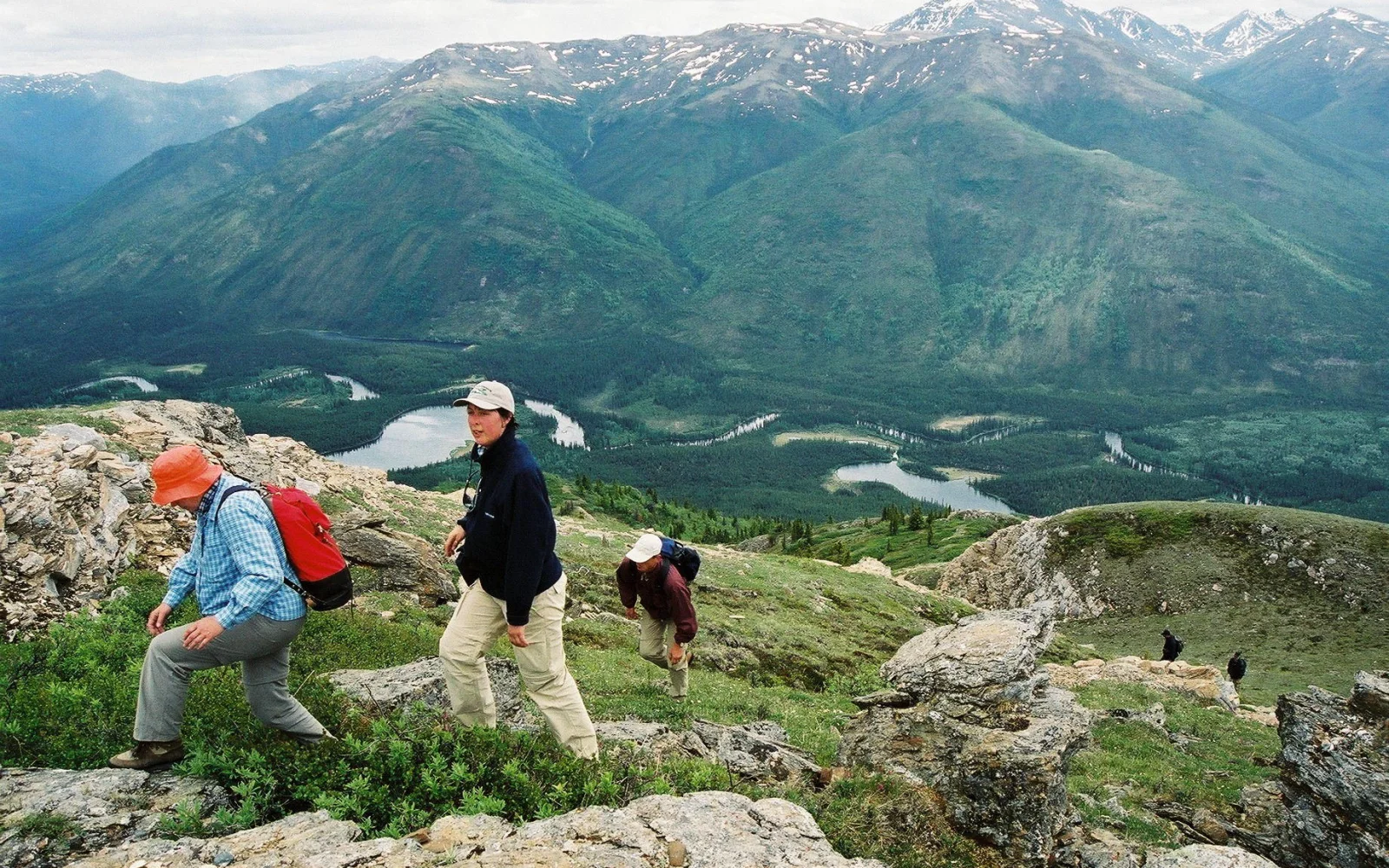 Sie unternehmen abwechslungsreiche Wanderungen mit Tagesrucksack