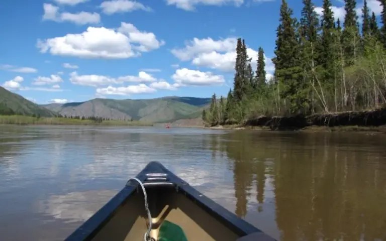 Kanutour auf dem Teslin- und Yukon River