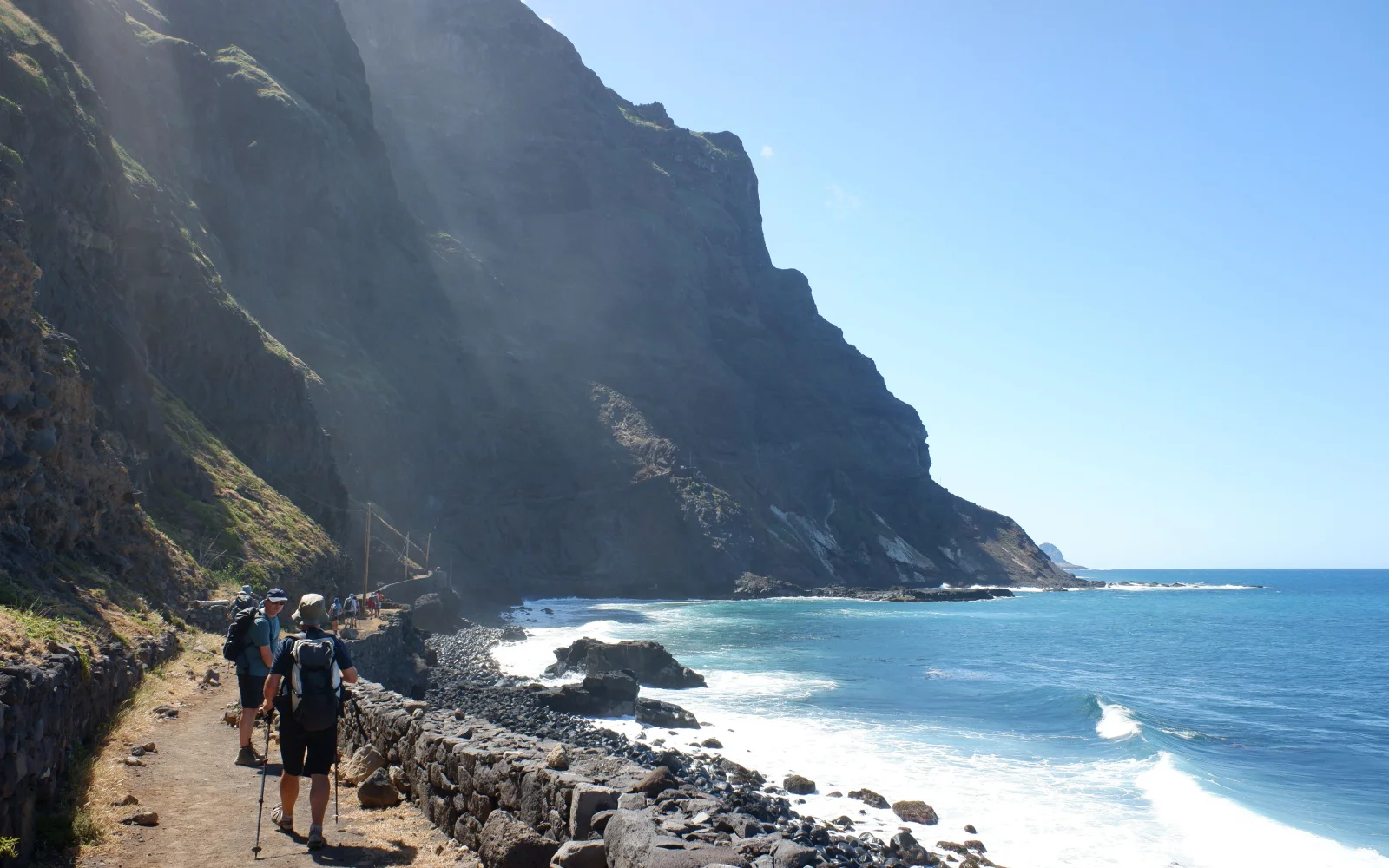 Santo Antão: .. und immer das Meer im Blick 