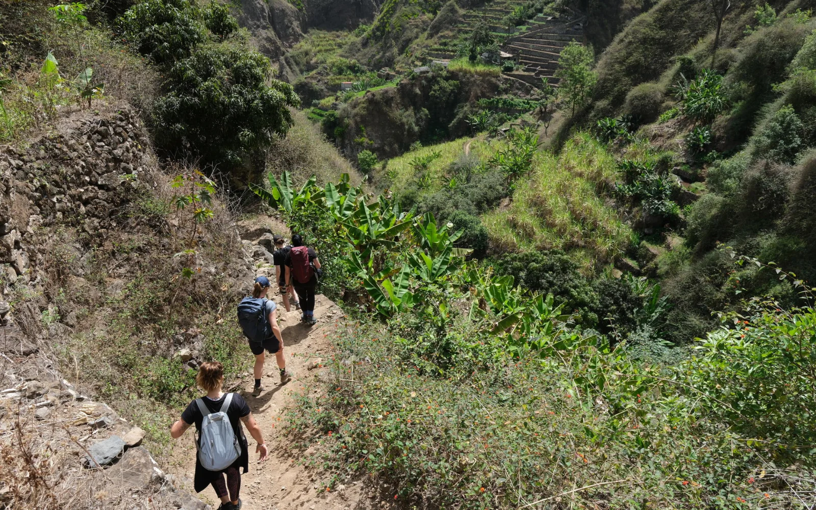 Das Paúl-Tal auf Santo Antao ist bekannt für seine spektakulären Wanderwege