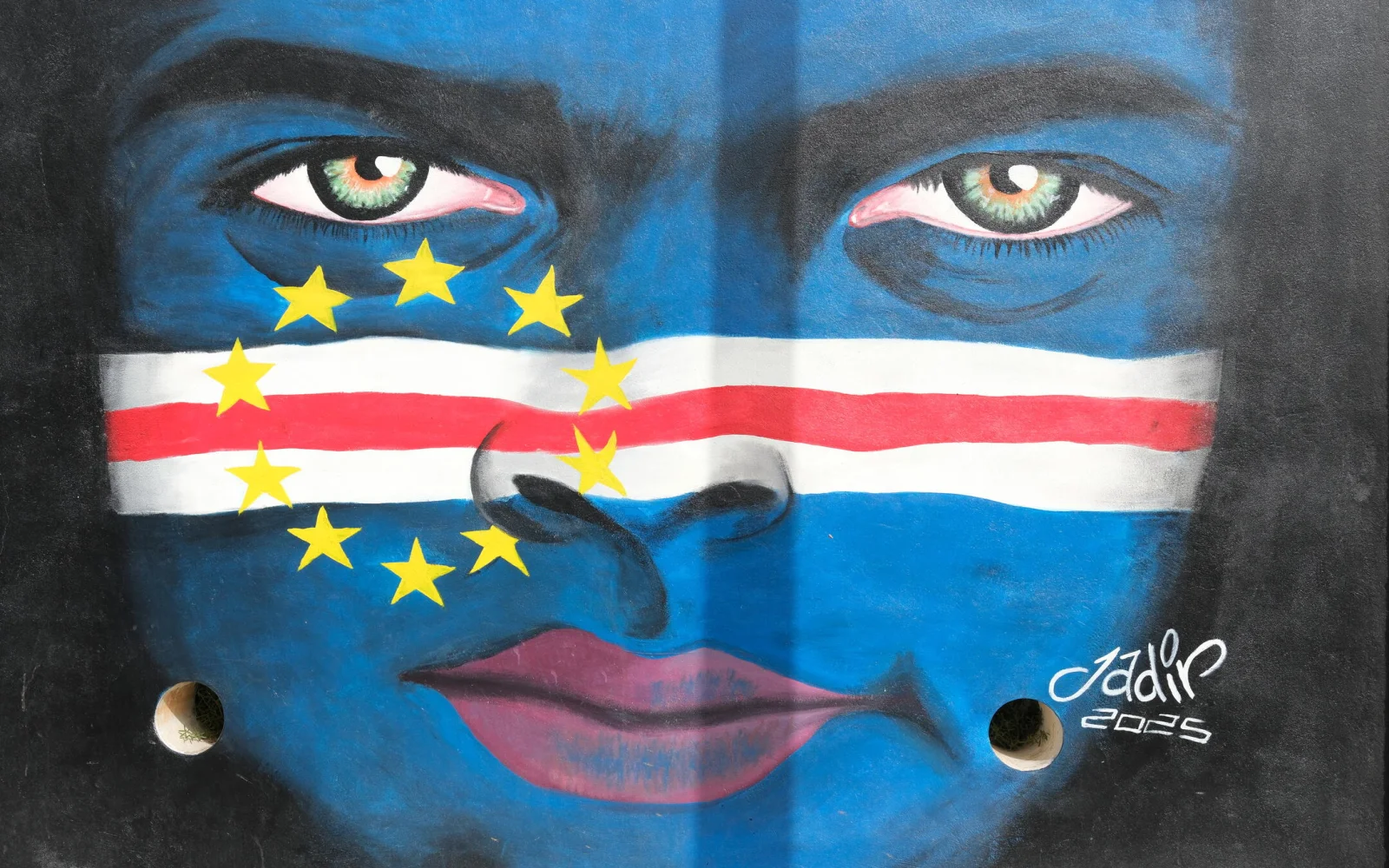 Streetart in Mindelo - Willkommen auf den Kapverdischen Inseln