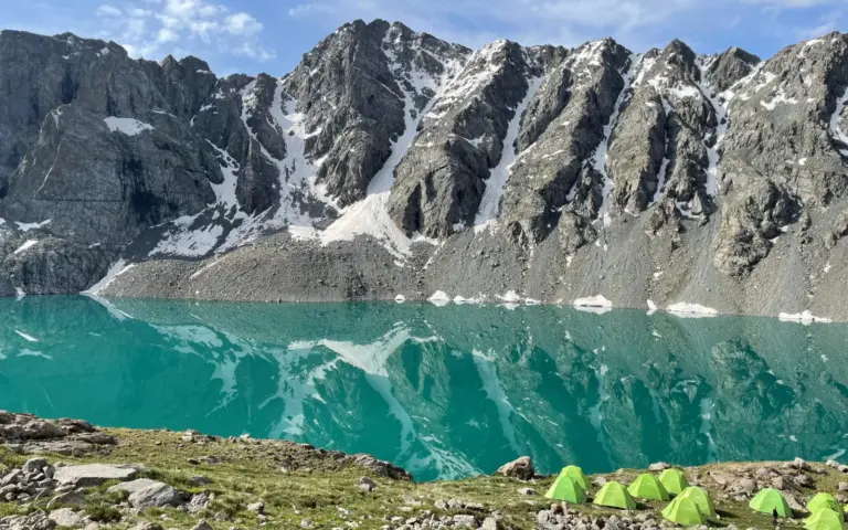 Ihr schönster Campingplatz während der Reise.