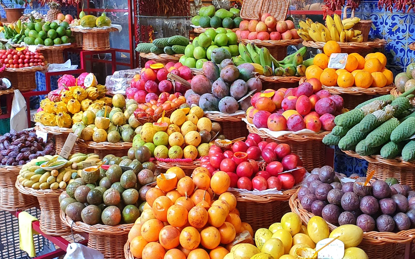 Reiseauftakt auf dem Samstagsmarkt in Funchal