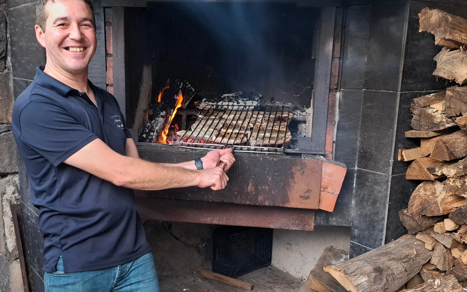 Tunfischsteak - frisch aus dem Holzofen