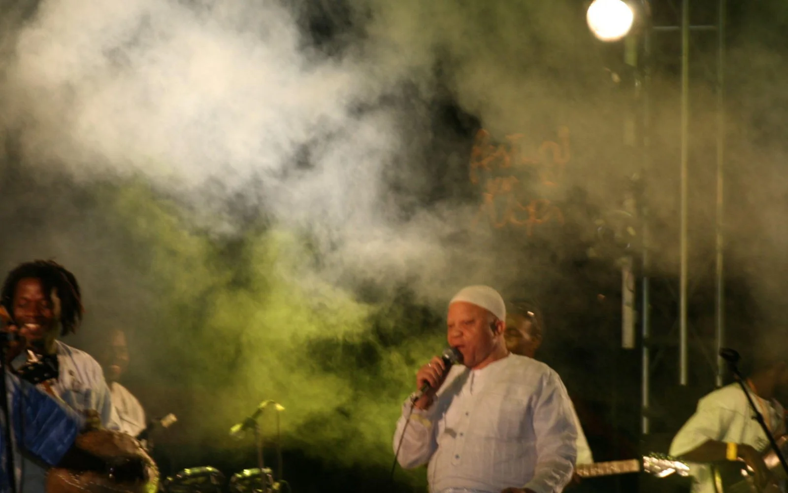 Salif Keita auf dem Festival sur le Niger.
