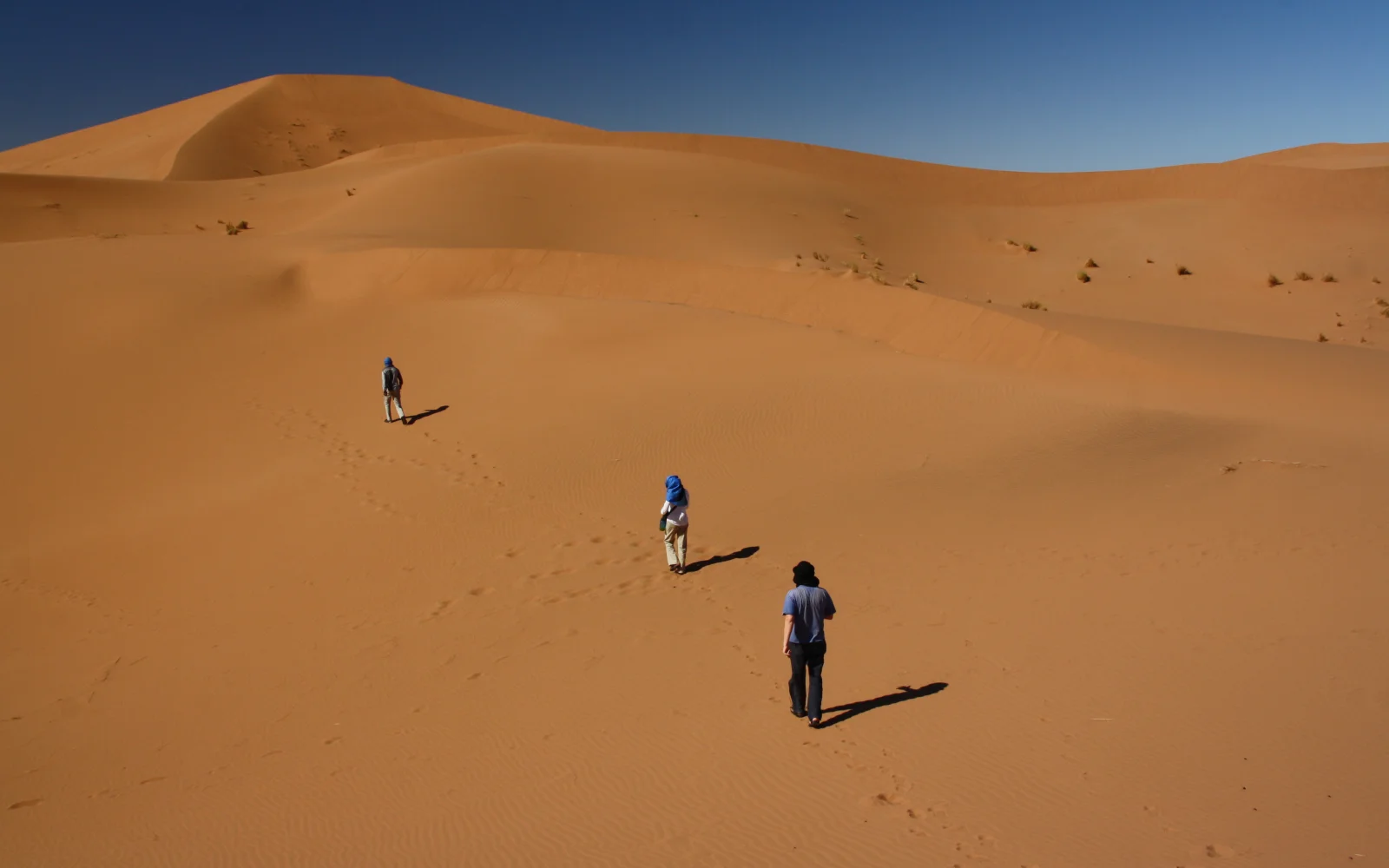 Endlose Dünen, weicher Sand und das Gefühl völliger Freiheit