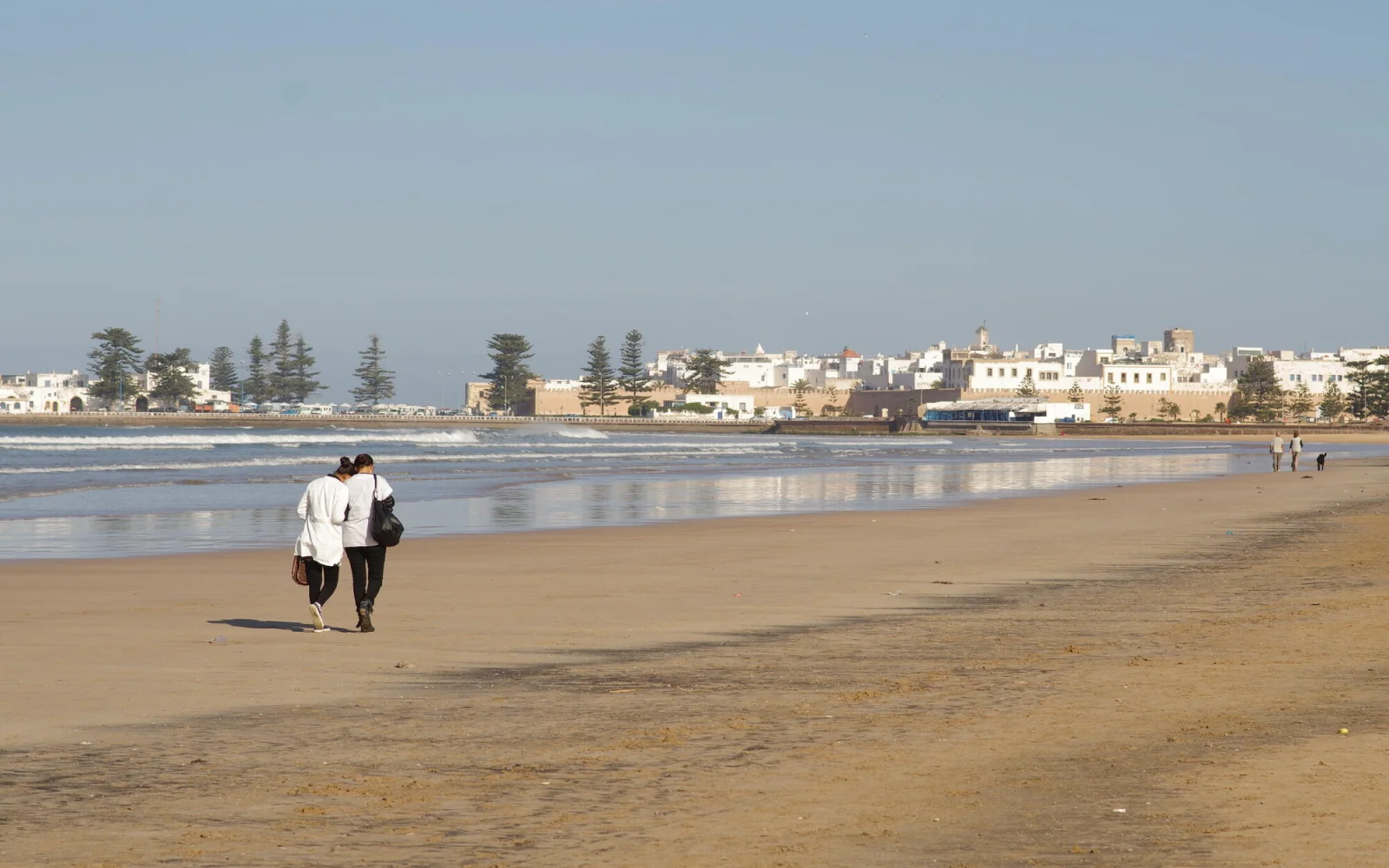 Blick auf die "weiße Stadt" Essaouira