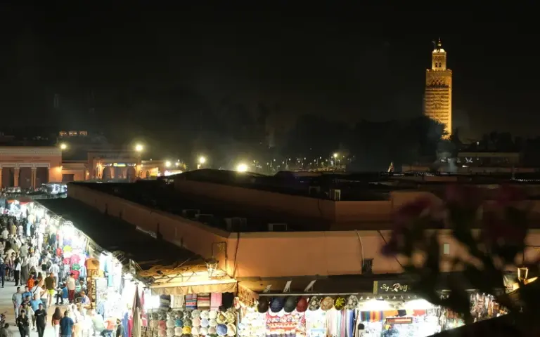 Anreise nach Marrakesch