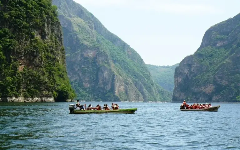 Per Boot durch den Sumidero-Canyon, den siebtgrößten Canyon der Welt