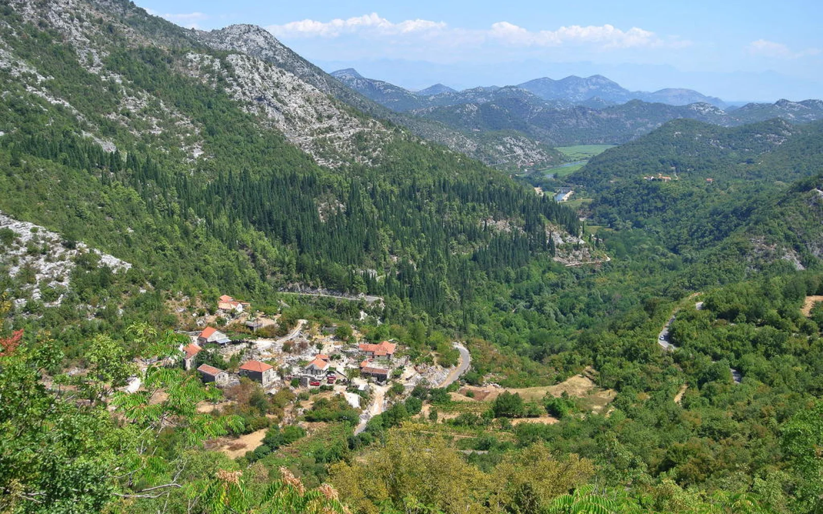 Auf dem Weg zum Skadarsee, einem der monteneginischen Nationalparks