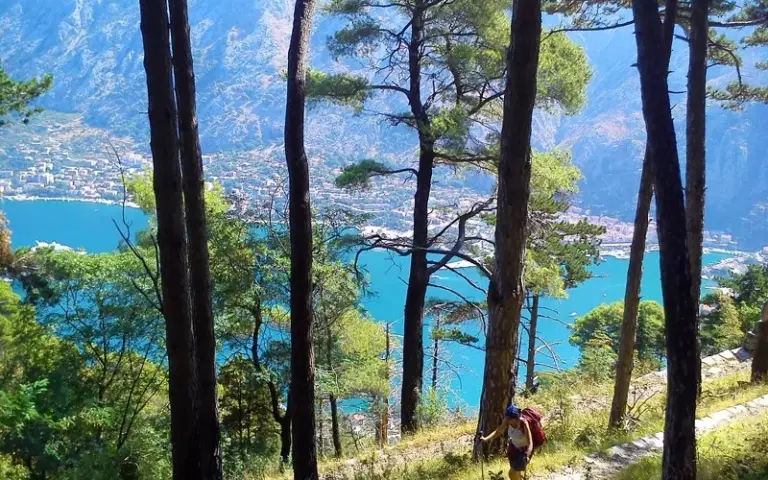 Montenegro: Wanderung auf den Aussichtsberg Vrmac und Bad im Meer