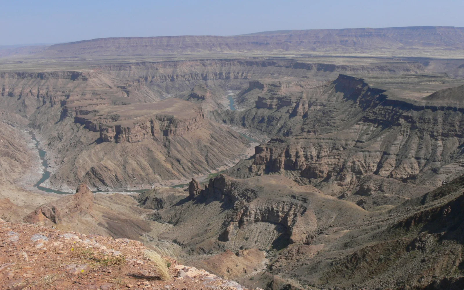 Fish River Canyon, der zweitgrößte Canyon der Welt