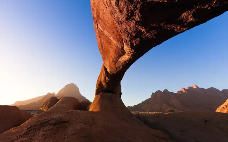 Wanderung zur Spitzkoppe, zum Matterhorn Namibias 