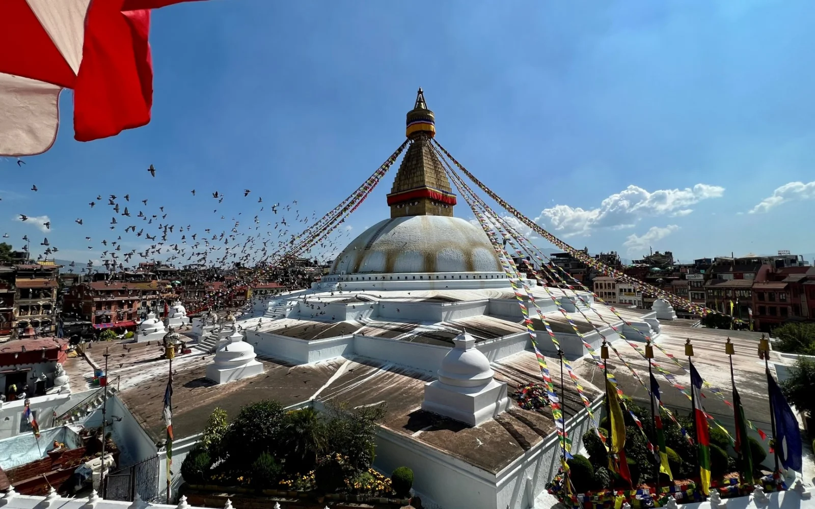 Zum Schluss bleibt Zeit Kathmandus kulturelle Schätze zu entdecken 