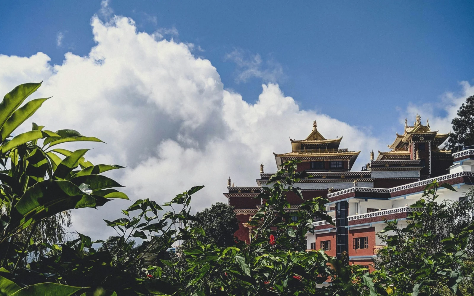 Erholung in Namo Buddha, wichtige buddhistische Pilgerstätte in Nepal