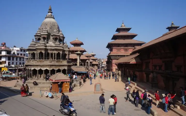 UNESCO-Weltkulturerbestätte Swayambunath und Königsstadt Patan
