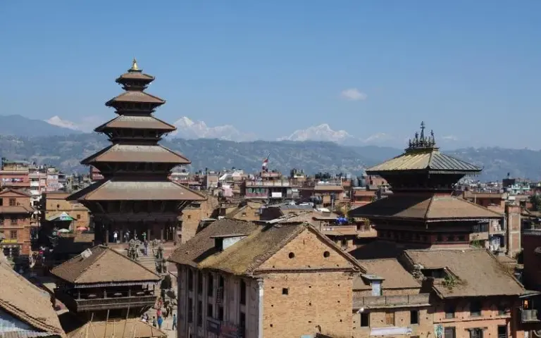 Panoramaflug nach Kathmandu, Bhakatapur und Abschiedessen